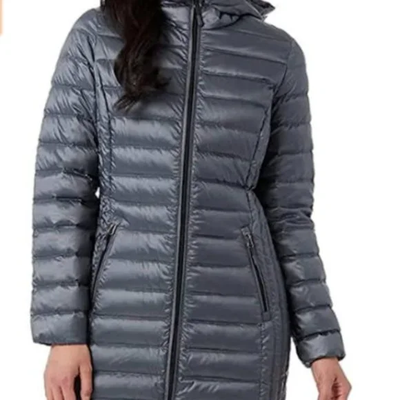 Gray ladies' Lightweight Down Jacket Aventure - Picture 8 of 11